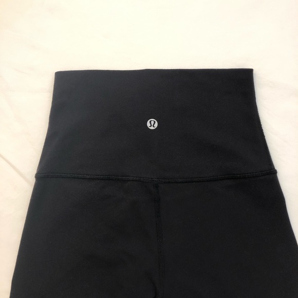 lululemon black high rise tights/leggings - Picture 2 of 8